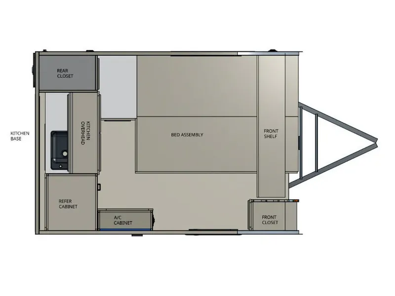 2027 Sunset Park RV SUNRAY 119 floorplan