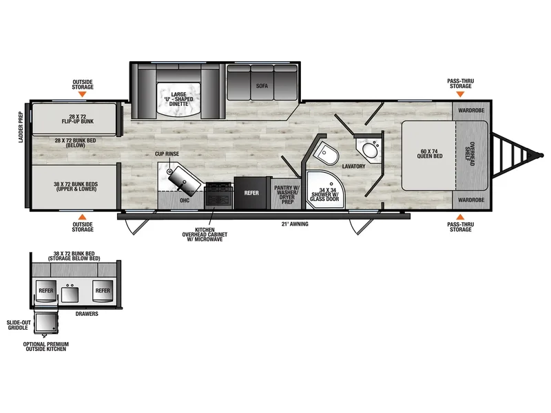 邦楽 The BROBUS / GAME PLAN 2026 Forest River VIKING 7K 292TB for sale in Hartford, IL at