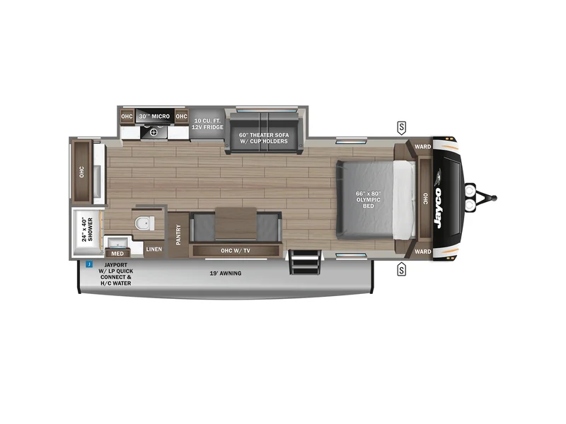 2026 Jayco Eagle HT 230MLCS floorplan
