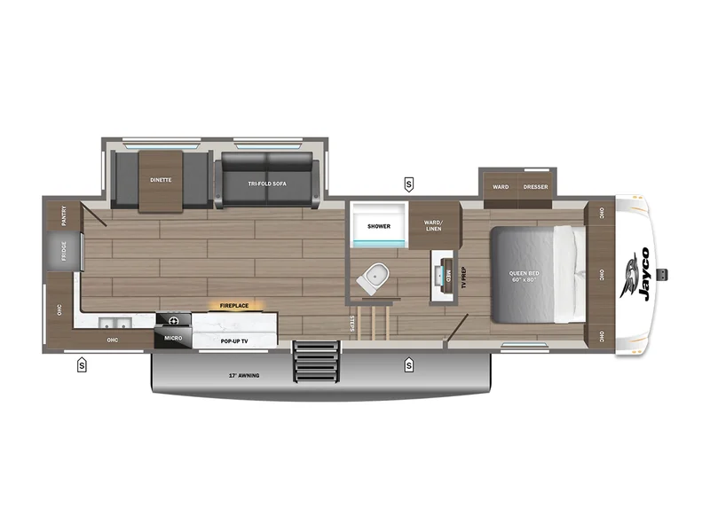 2026 Jayco Eagle SLE 28RKS floorplan