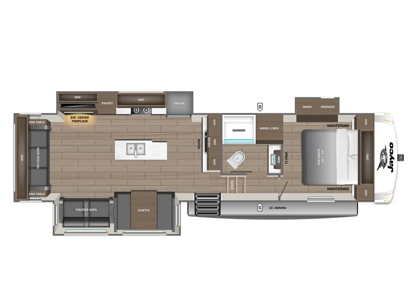 2026 Jayco Eagle SLE 30RLT floorplan
