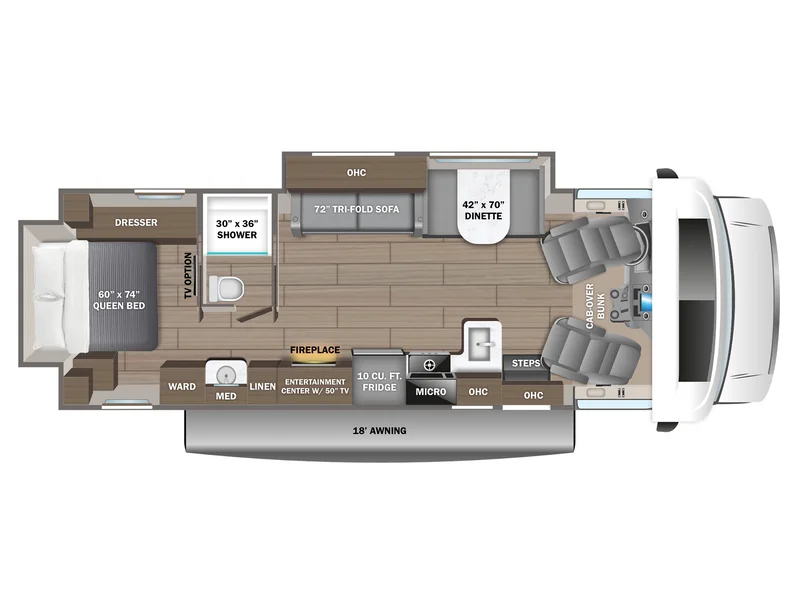 2026 Jayco Greyhawk 30Z floorplan