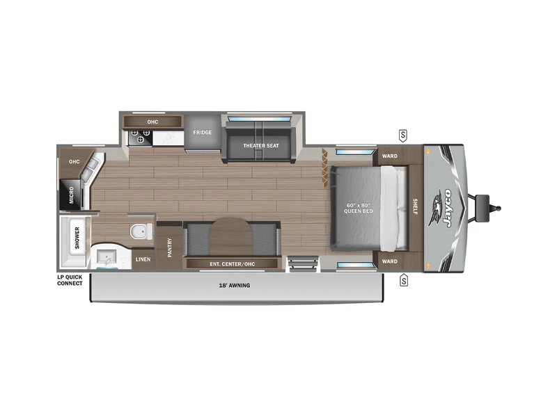 2026 Jayco Jay-Flight SLX 225MLSW floorplan