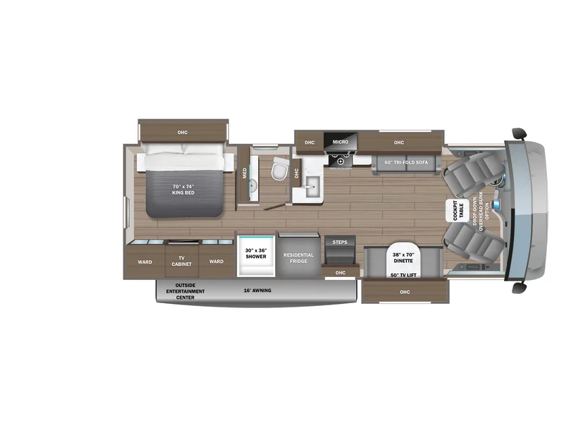 2026 Jayco Precept 31UL floorplan