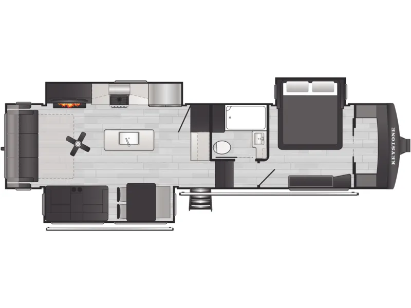 2027 Keystone RV ARCADIA 3260RL floorplan