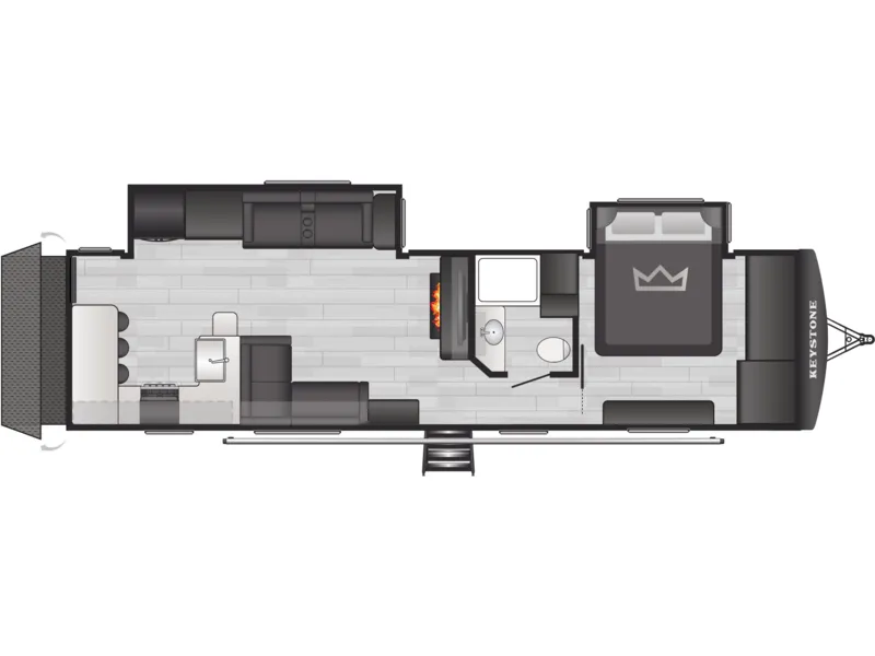 2026 Keystone RV PASSPORT 3360BK floorplan
