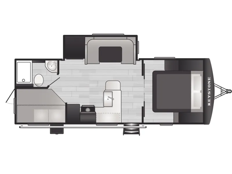 2026 Keystone RV PASSPORT 229BH floorplan