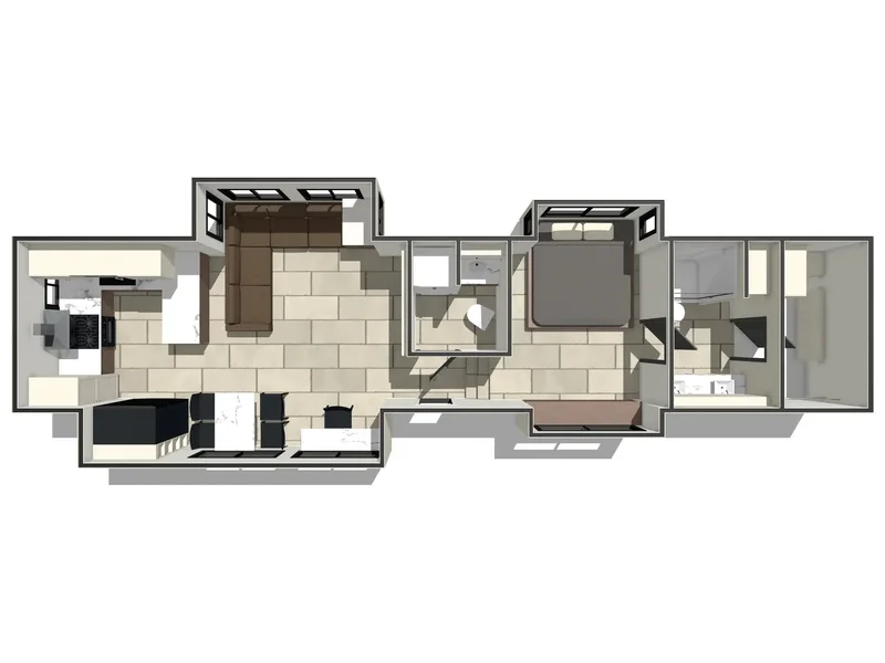 2026 Forest River SANIBEL 38LAUNDRY floorplan