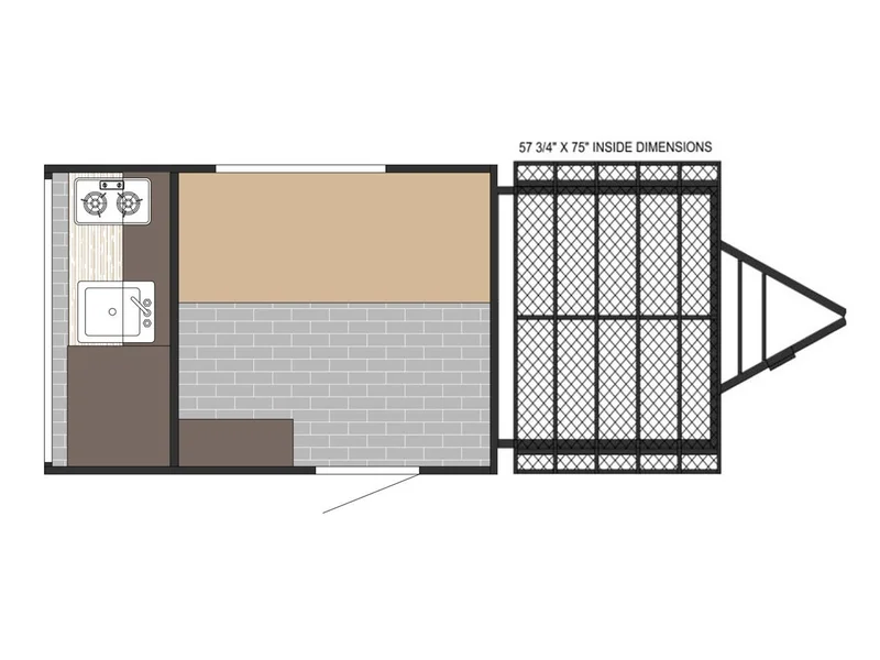 2027 Sunset Park RV SUNRAY 109E floorplan
