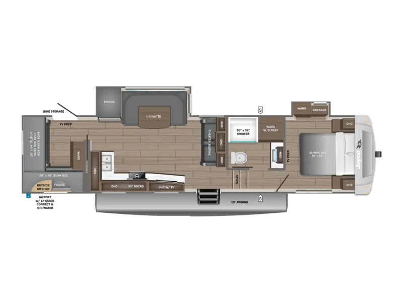2027 Jayco EAGLE HT 31QBH floorplan